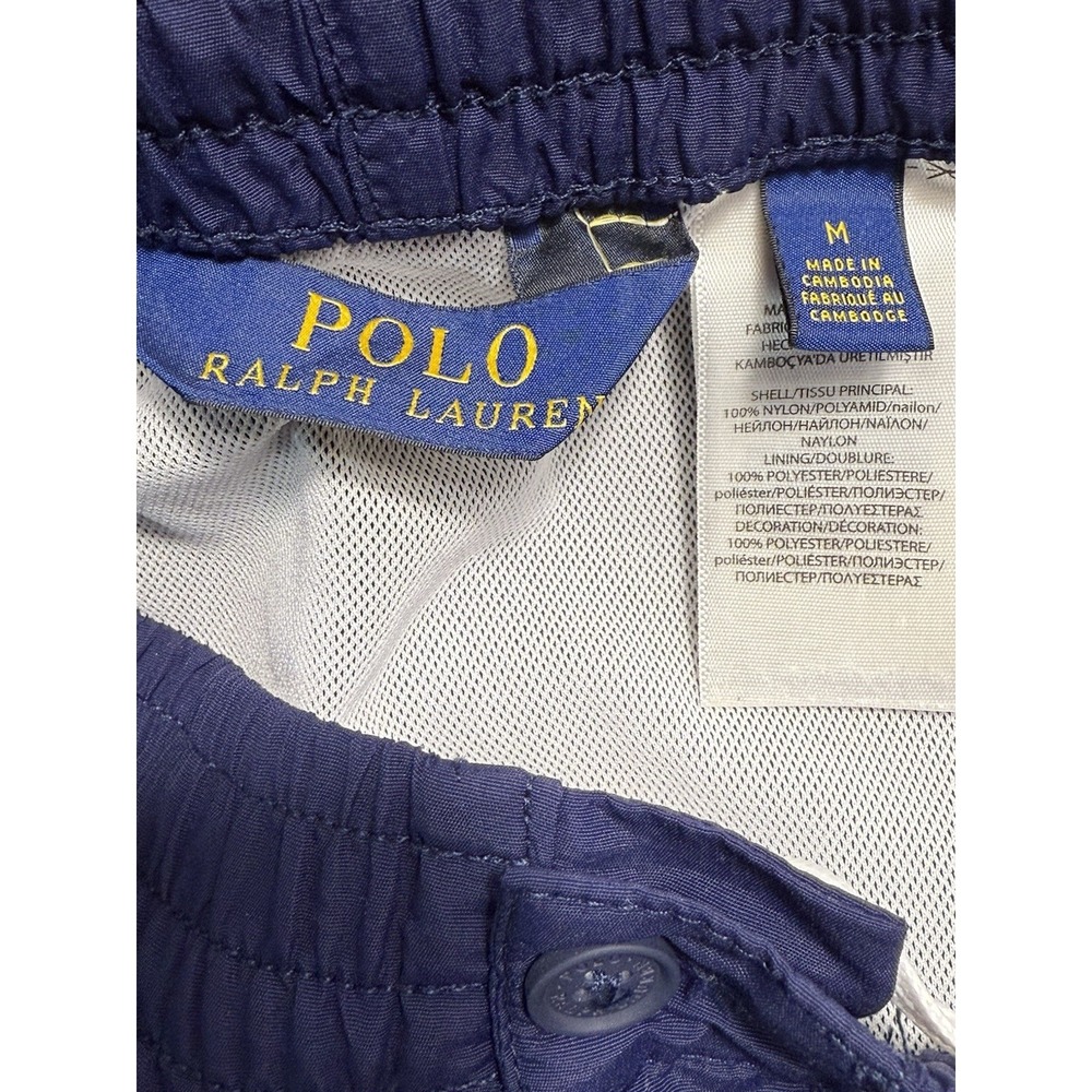 J. Crew Linen Blend Slim Fit M Shirt & POLO Ralph Lauren Wagon Swim Trunks Sz M - Picture 14 of 16